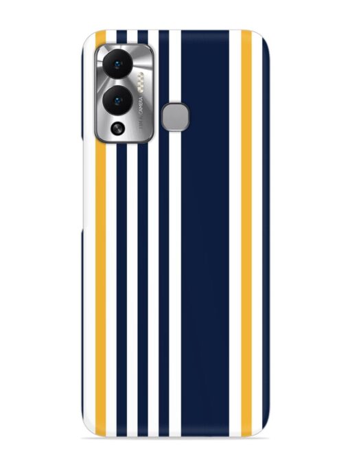 Seamless Stripe Pattern Snap Case for Infinix Hot 12 Play Zapvi