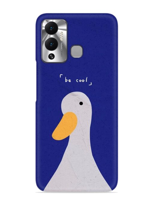 Be Cool Duck Snap Case for Infinix Hot 12 Play Zapvi