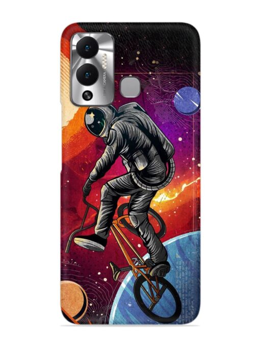 Super Eclipse Bmx Bike Snap Case for Infinix Hot 12 Play Zapvi