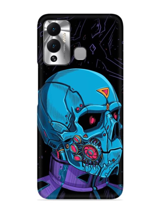 Skull Robo Vector Snap Case for Infinix Hot 12 Play Zapvi