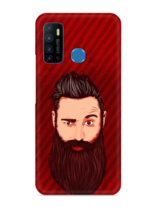 Beardo Man Snap Case for Infinix Hot 9 Zapvi