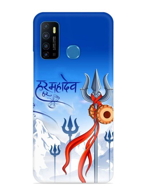 Har Har Mahadev Trishul Snap Case for Infinix Hot 9 Zapvi