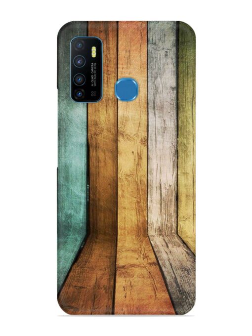 Wooden Realistic Art Snap Case for Infinix Hot 9 Zapvi