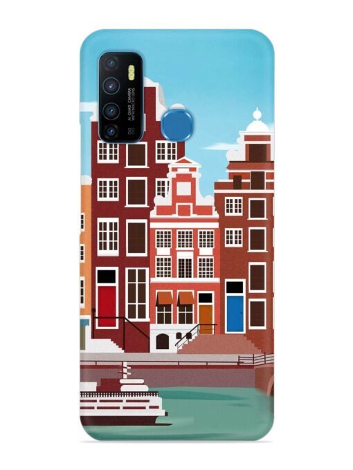 Scenery Architecture Amsterdam Landscape Snap Case for Infinix Hot 9 Zapvi