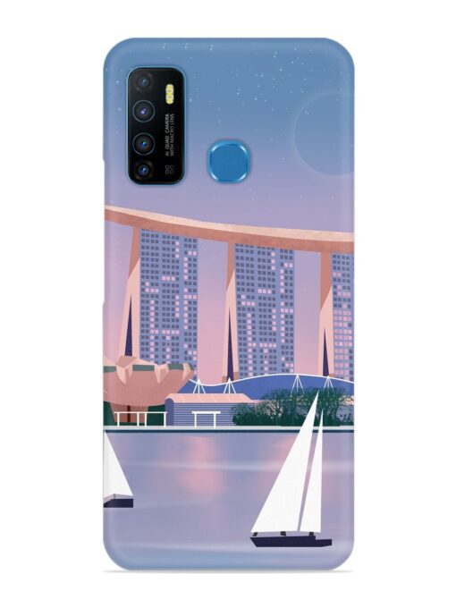 Singapore Scenery Architecture Snap Case for Infinix Hot 9 Zapvi