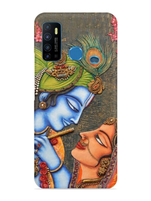 Lord Radha Krishna Flute Art Snap Case for Infinix Hot 9 Zapvi