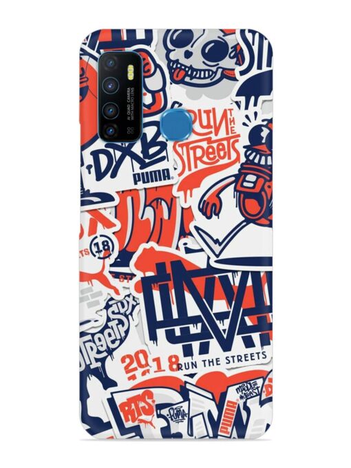 Run The Street Snap Case for Infinix Hot 9 Zapvi