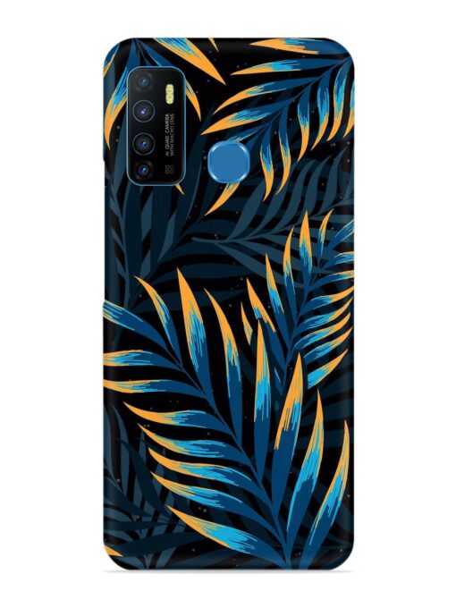 Abstract Leaf Art Snap Case for Infinix Hot 9 Zapvi