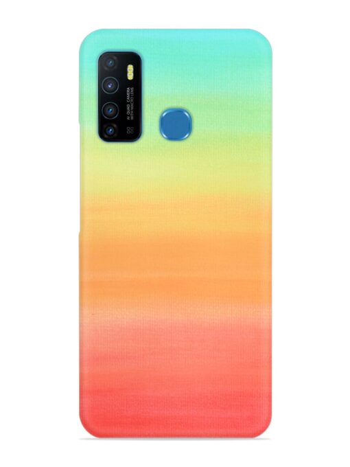 Background Sky Watercolor Snap Case for Infinix Hot 9 Zapvi