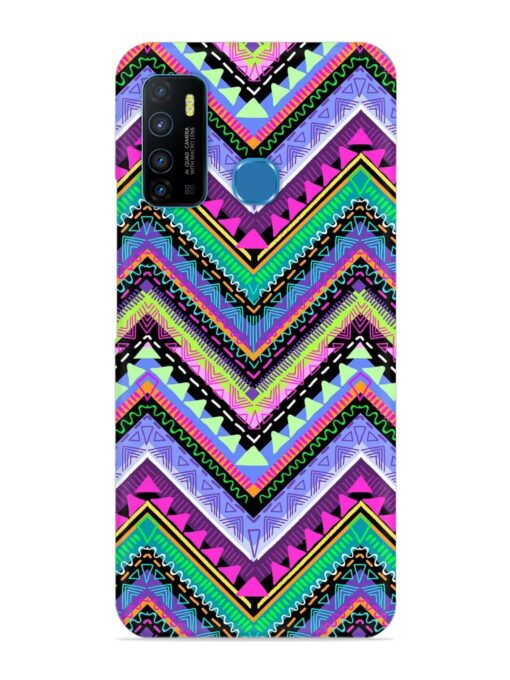 Tribal Aztec Print Snap Case for Infinix Hot 9 Zapvi