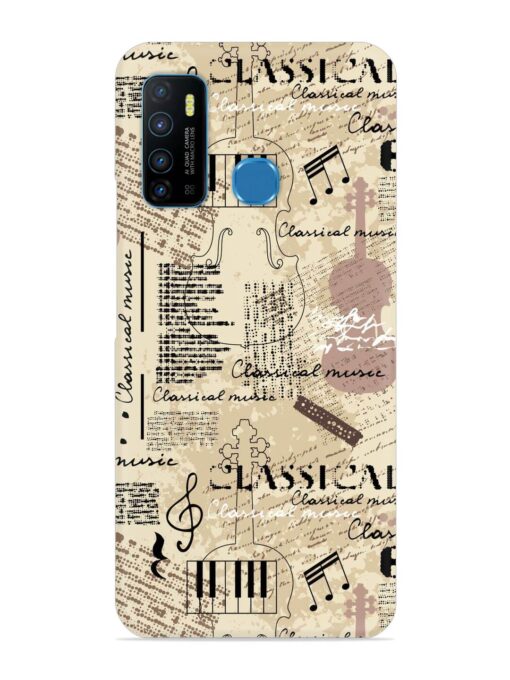 Classical Music Lpattern Snap Case for Infinix Hot 9 Zapvi