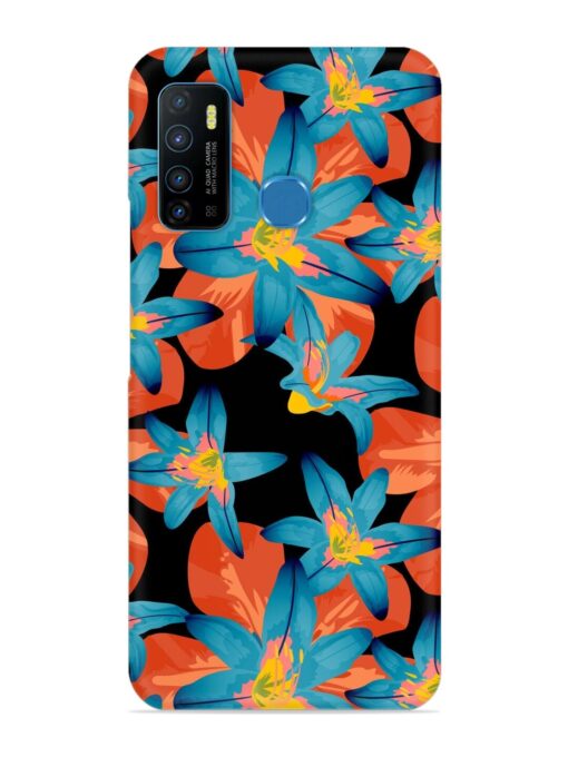 Philippine Flowers Seamless Snap Case for Infinix Hot 9 Zapvi