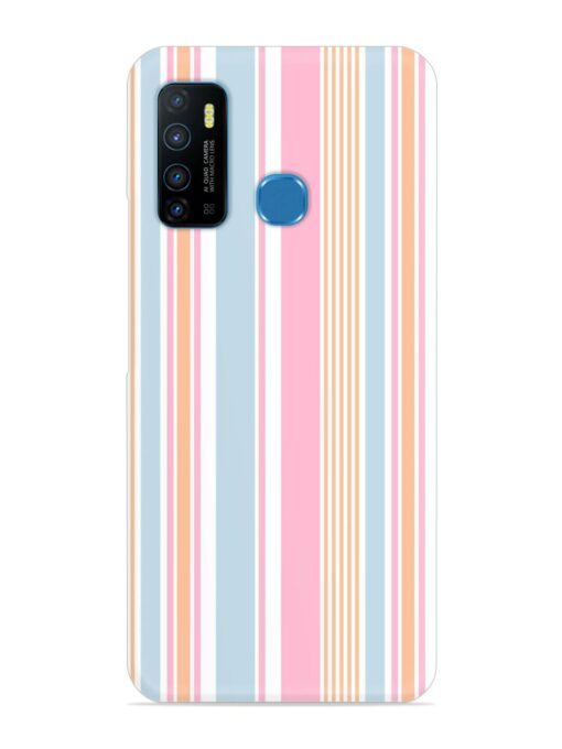 Stripe Seamless Pattern Snap Case for Infinix Hot 9 Zapvi