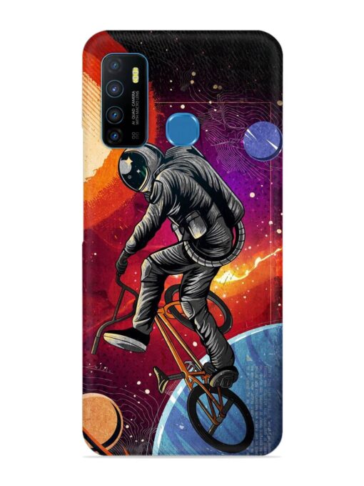 Super Eclipse Bmx Bike Snap Case for Infinix Hot 9 Zapvi