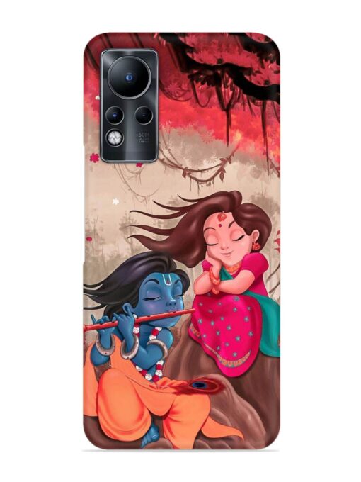 Radhe Krishna Water Art Snap Case for Infinix Note 11 Zapvi