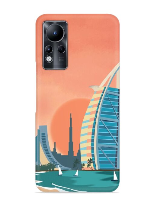 Dubai Architectural Scenery Snap Case for Infinix Note 11 Zapvi