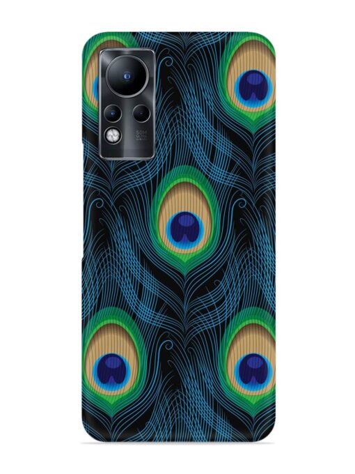 Seamless Pattern Peacock Snap Case for Infinix Note 11 Zapvi