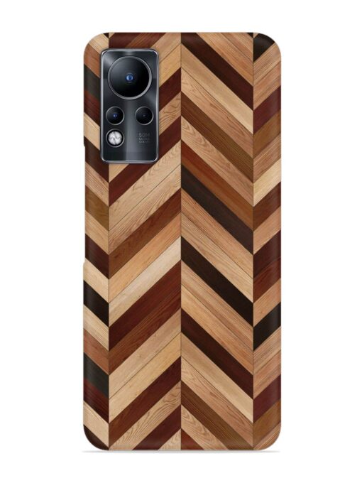 Seamless Wood Parquet Snap Case for Infinix Note 11 Zapvi