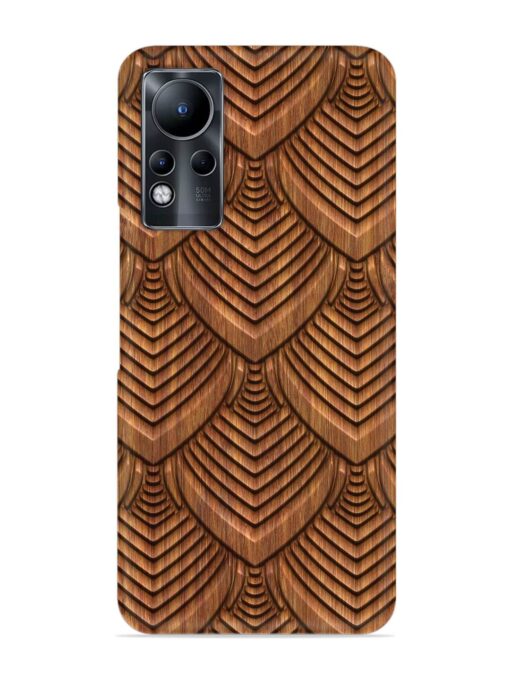 Carved Pattern On Snap Case for Infinix Note 11 Zapvi