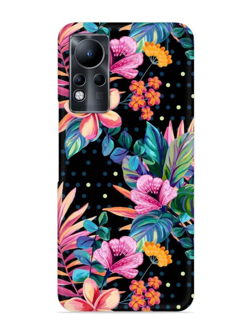 Seamless Floral Pattern Snap Case for Infinix Note 11 Zapvi