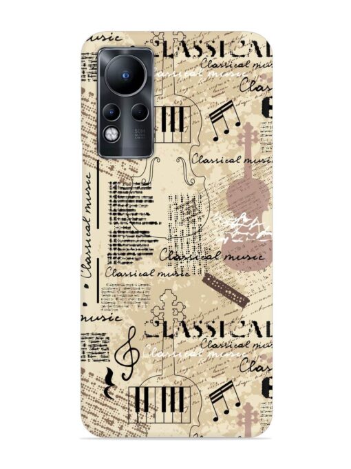 Classical Music Lpattern Snap Case for Infinix Note 11 Zapvi