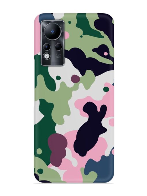 Seamless Funky Camouflage Snap Case for Infinix Note 11 Zapvi