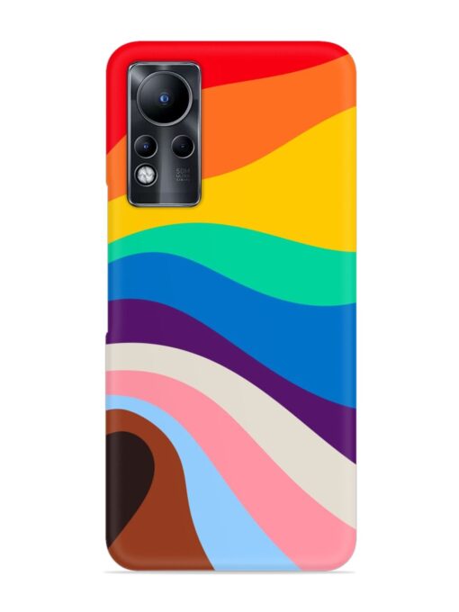 Minimal Pride Art Snap Case for Infinix Note 11 Zapvi