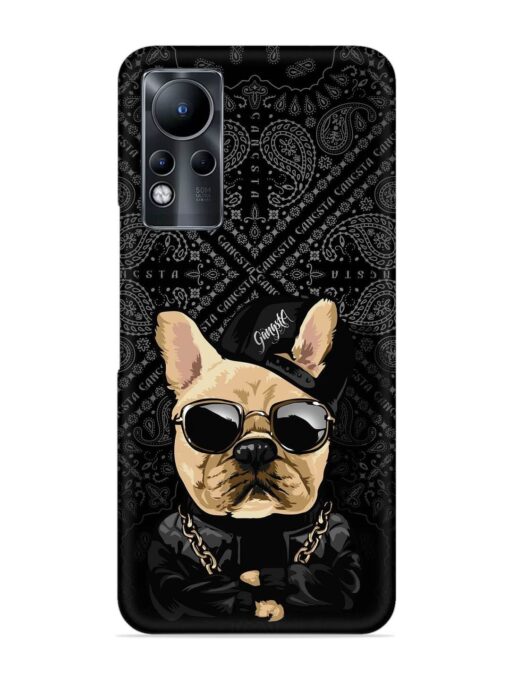 Gangsta Cool Sunglasses Dog Snap Case for Infinix Note 11 Zapvi