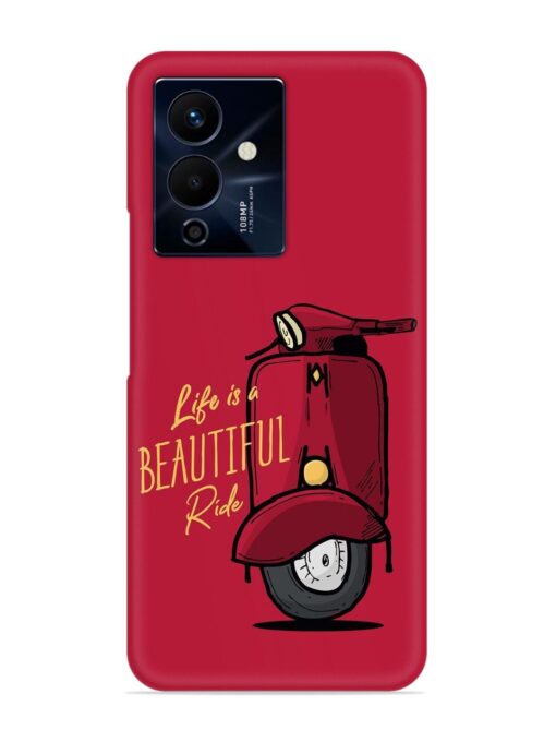 Life Is Beautiful Rides Snap Case for Infinix Note 12 Pro (5G) Zapvi