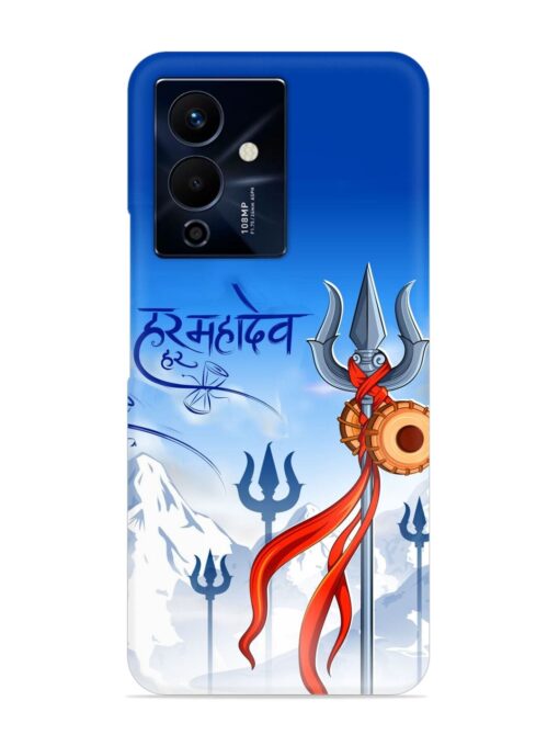 Har Har Mahadev Trishul Snap Case for Infinix Note 12 Pro (5G) Zapvi