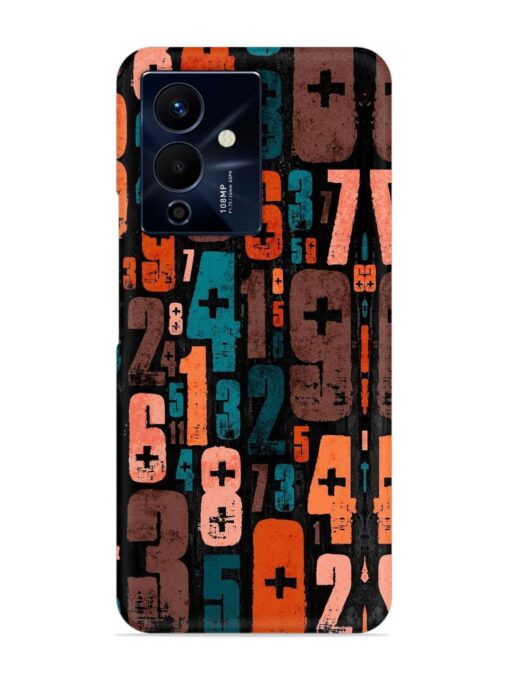 0 To 9 Art Snap Case for Infinix Note 12 Pro (5G) Zapvi