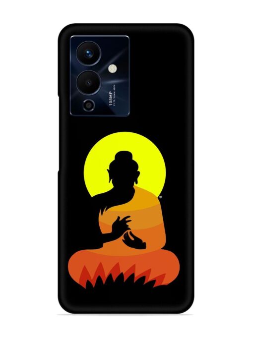 Buddha Art Black Snap Case for Infinix Note 12 Pro (5G) Zapvi