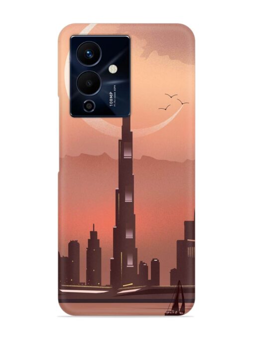 Landmark Burj Khalifa Snap Case for Infinix Note 12 Pro (5G) Zapvi