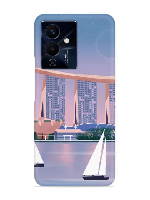 Singapore Scenery Architecture Snap Case for Infinix Note 12 Pro (5G) Zapvi