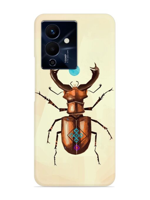 Stag Beetle Vector Snap Case for Infinix Note 12 Pro (5G) Zapvi