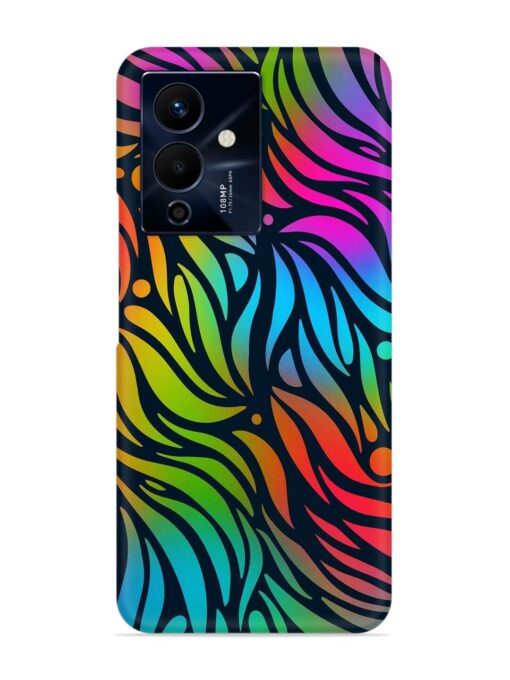 Abstract Leaf Design Snap Case for Infinix Note 12 Pro (5G) Zapvi