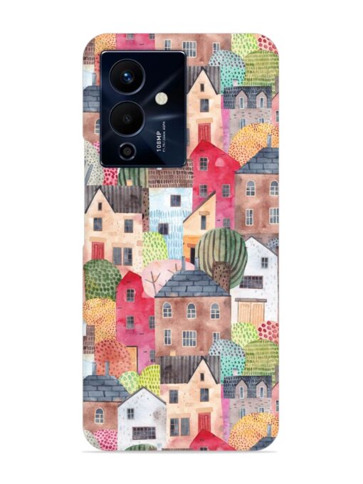 Abstract Seamless Pattern Snap Case for Infinix Note 12 Pro (5G) Zapvi