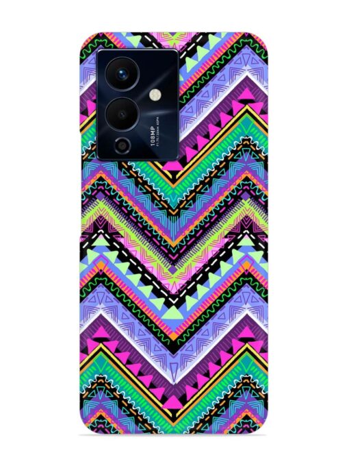 Tribal Aztec Print Snap Case for Infinix Note 12 Pro (5G) Zapvi