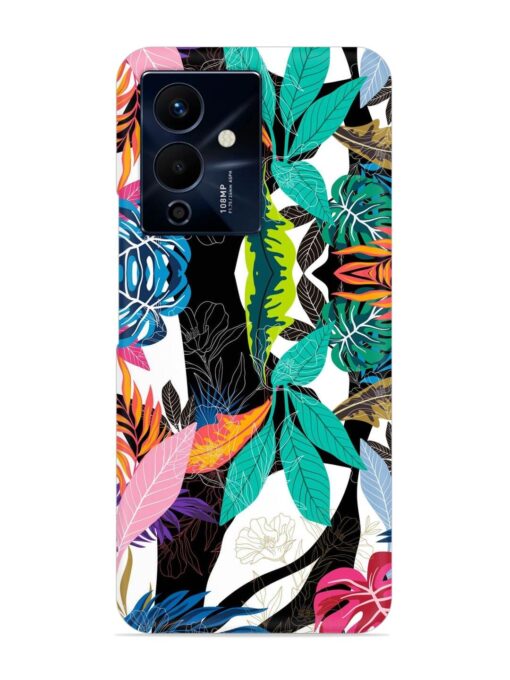 Floral Pattern Bright Snap Case for Infinix Note 12 Pro (5G) Zapvi