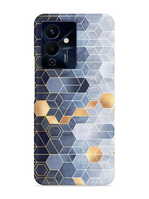 Geometric Abstraction Hexagons Snap Case for Infinix Note 12 Pro (5G) Zapvi