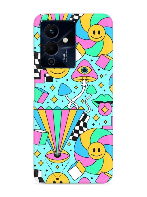 Trippy Rainbow 60S Snap Case for Infinix Note 12 Pro (5G) Zapvi