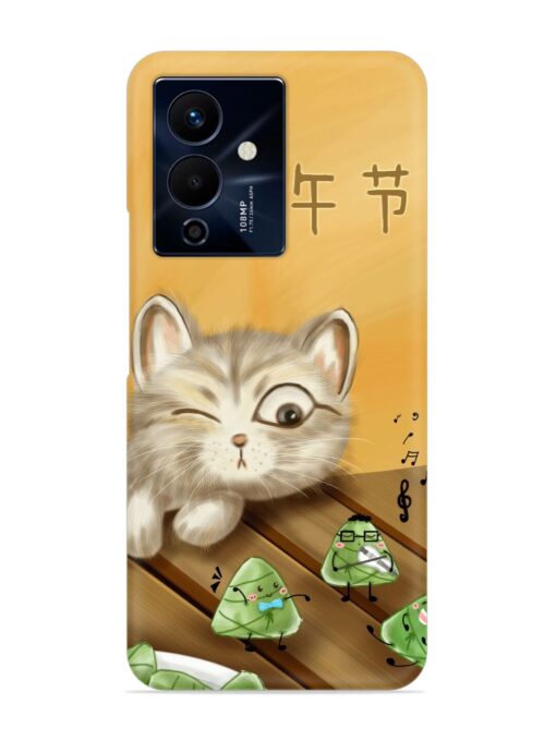 Cat Scorpion Dancing Snap Case for Infinix Note 12 Pro (5G) Zapvi