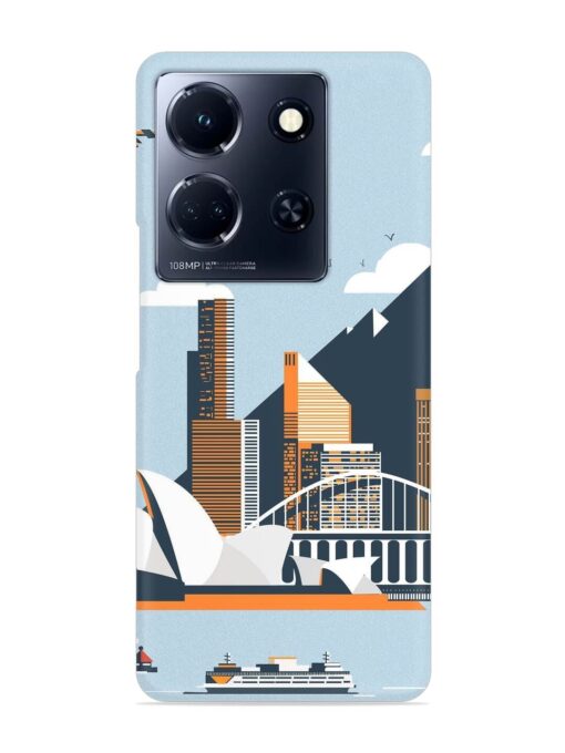 Sydney Opera Landscape Snap Case for Infinix Note 30 (5G) Zapvi