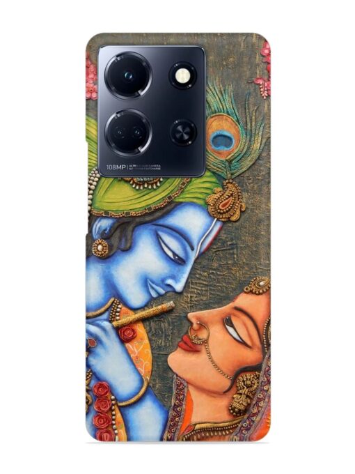 Lord Radha Krishna Flute Art Snap Case for Infinix Note 30 (5G) Zapvi