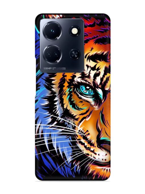 Colorful Lion Art Snap Case for Infinix Note 30 (5G) Zapvi