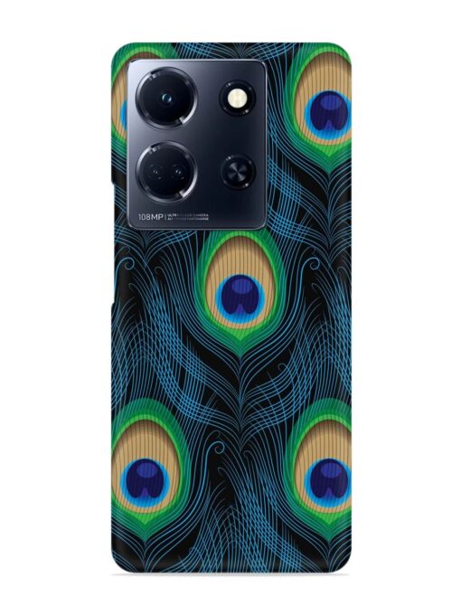 Seamless Pattern Peacock Snap Case for Infinix Note 30 (5G) Zapvi