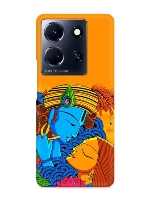 Illustration Hindu Goddess Snap Case for Infinix Note 30 (5G) Zapvi