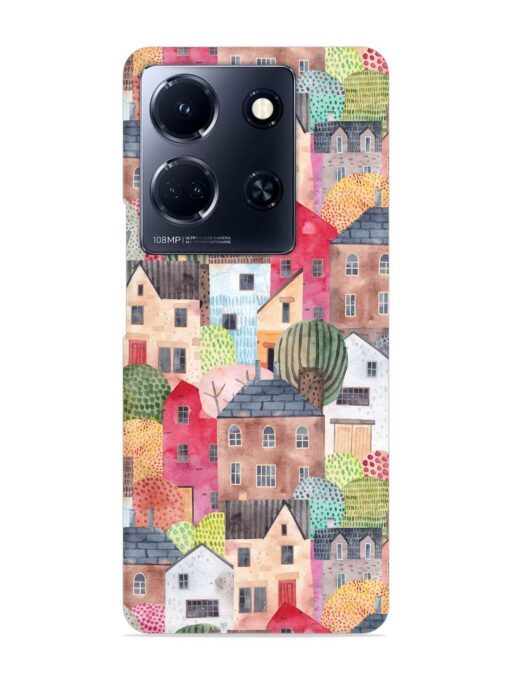 Abstract Seamless Pattern Snap Case for Infinix Note 30 (5G) Zapvi