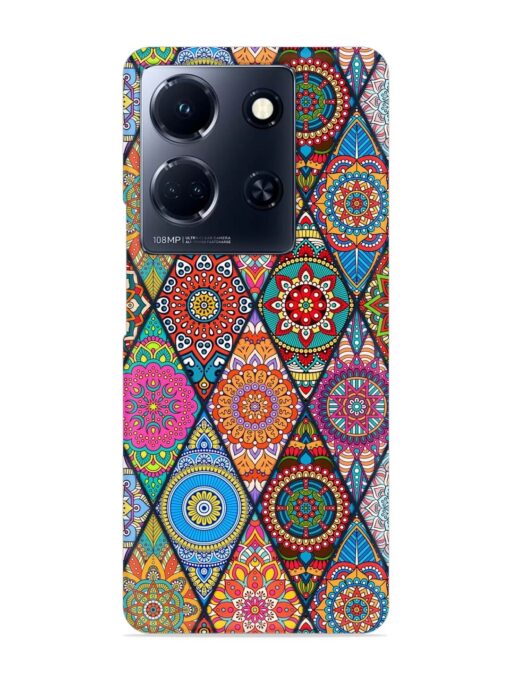 Seamless Tile Pattern Snap Case for Infinix Note 30 (5G) Zapvi