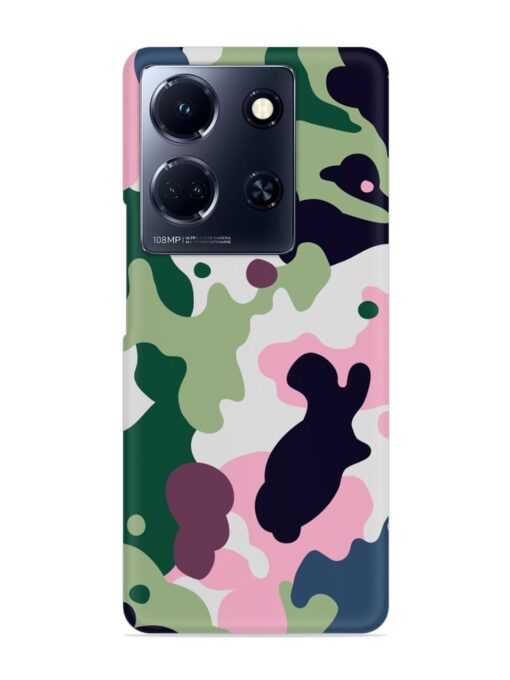 Seamless Funky Camouflage Snap Case for Infinix Note 30 (5G) Zapvi